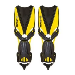 Palmes AQUABIONIC EVO BEUCHAT -Plongée Équipement Magasin aquabionic evo jaune 2