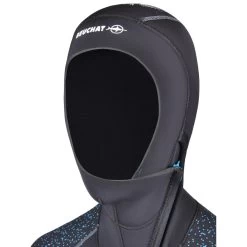 Combinaison FOCEA COMFORT 6 BEUCHAT 7mm A Cagoule Dame -Plongée Équipement Magasin comfort 6 cagoule f detail