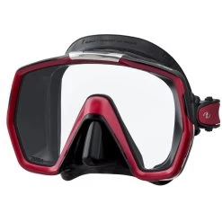 Masque FREEDOM HD TUSA 13 Masque FREEDOM HD TUSA -Plongée Équipement Magasin freedomhdqbmdr noir rouge 2