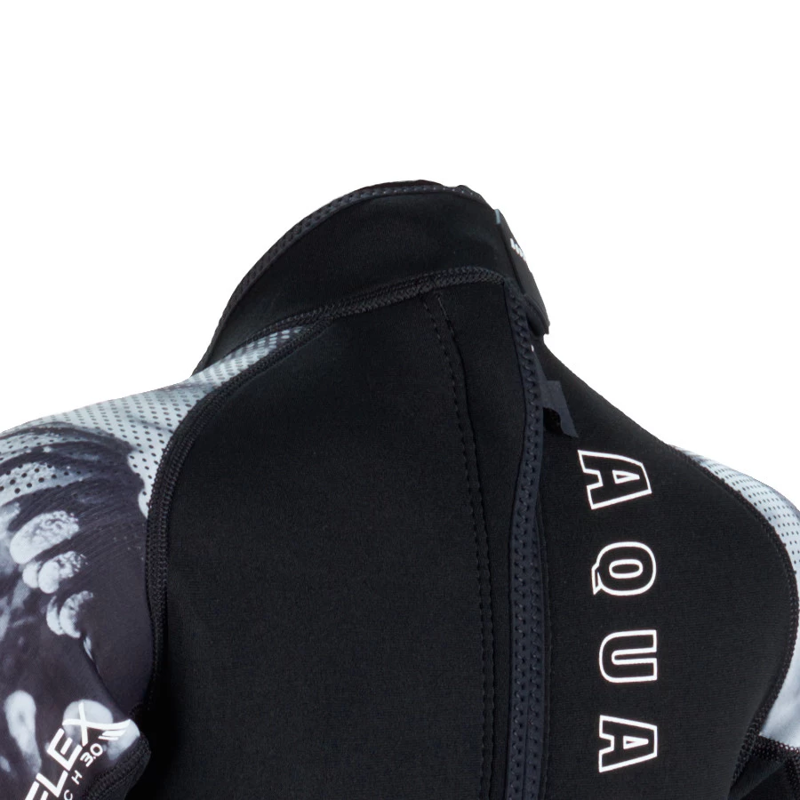 Combinaison HYDROFLEX AQUALUNG 3mm Dame Blanche 6 Combinaison HYDROFLEX AQUALUNG 3mm Dame Blanche – Image 4