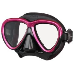Masque INTEGA TUSA -Plongée Équipement Magasin intega noir rose 1