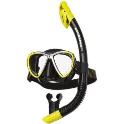 Pack Masque SYNERGY TWIN SCUBAPRO -Plongée Équipement Magasin kit masque synergy twin tuba spectra dry noir jaune 2