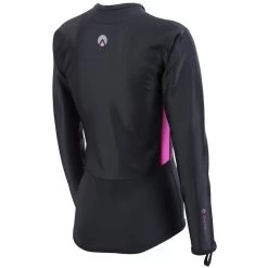 Top LONG SLEEVES VEST CHILLPROOF SHARKSKIN Dame Manches Longues Rose -Plongée Équipement Magasin long sleeve dame rose 1