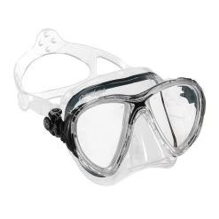Masque BIG EYES EVOLUTION CRESSI -Plongée Équipement Magasin masque big eyes evo noir transparent 1