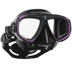 Masque ZOOM EVO SCUBAPRO -Plongée Équipement Magasin masque zoom evo noir violet 1