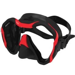 Masque MAXLUX EVO BEUCHAT -Plongée Équipement Magasin maxlux evo noir rouge 2