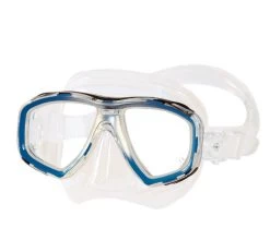 Masque MUNDIAL 2 BEUCHAT -Plongée Équipement Magasin mundial 2 bleu 1