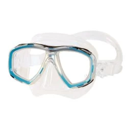 Masque MUNDIAL 2 BEUCHAT -Plongée Équipement Magasin mundial 2 turquoise 1