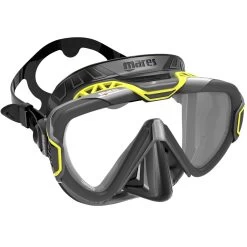 Masque PURE WIRE MARES -Plongée Équipement Magasin pure wire noir jaune 2