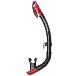 Tuba SPECTRA DRY SCUBAPRO -Plongée Équipement Magasin spectra dry noir rouge 1