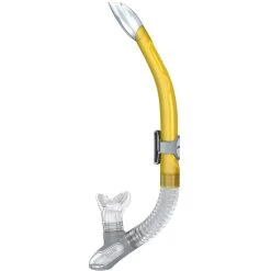 Tuba ERGO SPLASH MARES -Plongée Équipement Magasin tuba ergo splash jaune 1