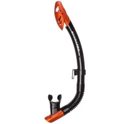 Tuba SPECTRA DRY SCUBAPRO -Plongée Équipement Magasin tuba spectra dry noir orange 1