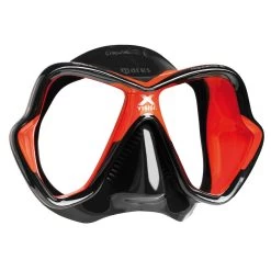 Masque X-VISION ULTRA LIQUID SKIN MARES -Plongée Équipement Magasin x vision ultra ls noir rouge 1