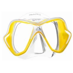 Masque X-VISION ULTRA LIQUID SKIN MARES -Plongée Équipement Magasin x vision ultra ls transpa rent jaune 2